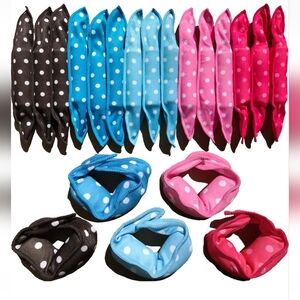 No Heat Satin Foam Hair Rollers Curlers to Sleep in/ 40 pcs